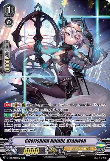 Cherishing Knight, Branwen (SP) (V-EB12/SP02EN) — card price