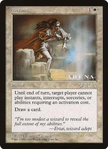Abeyance (Arena League), Oversize Cards — Magic card price