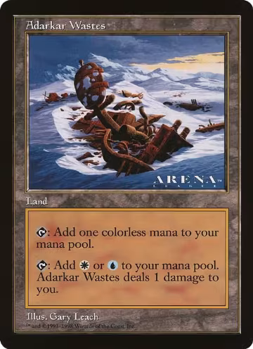 Adarkar Wastes (Arena League), Oversize Cards — Magic card price