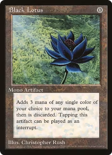 Black Lotus (Scrye Magazine) — card price