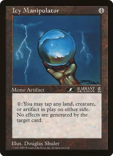 Icy Manipulator (1st Place) (Arena League), Oversize Cards — Magic card price