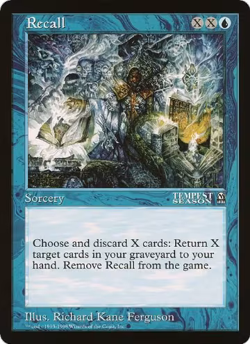 Recall (Arena League), Oversize Cards — Magic card price