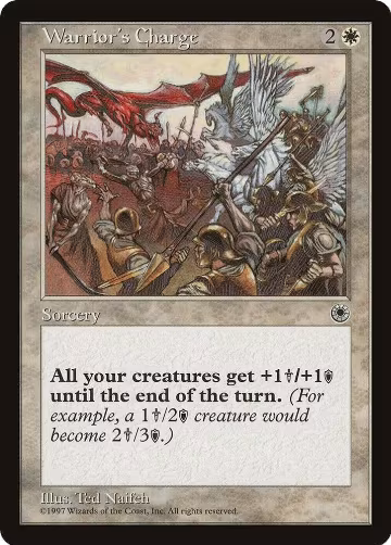 Warrior's Charge, Portal — Magic card price