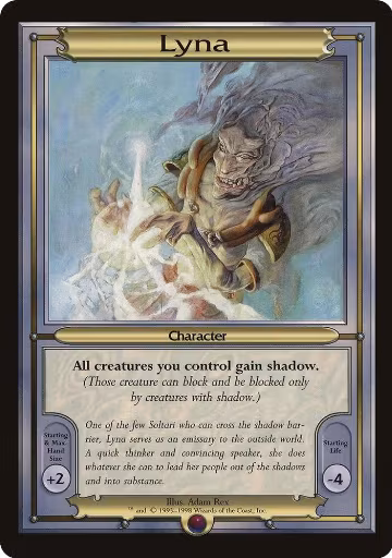 Lyna (Oversize), Vanguard — Magic card price