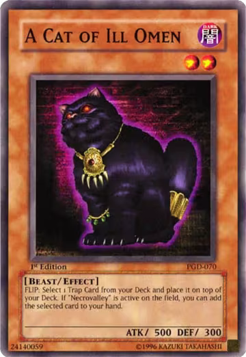 A Cat of Ill Omen (PGD-070), Pharaonic Guardian — Yu-Gi-Oh! card price