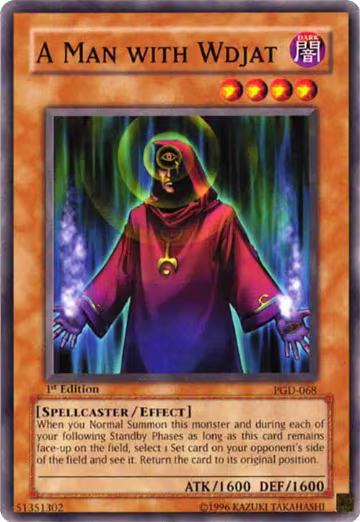 A Man with Wdjat (PGD-068), Pharaonic Guardian — Yu-Gi-Oh! card price