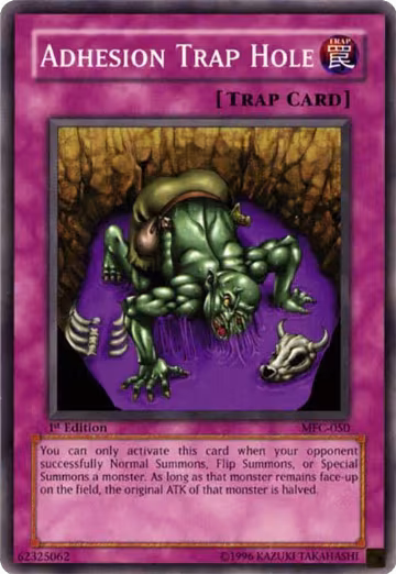 Adhesion Trap Hole (MFC-050), Magician's Force — Yu-Gi-Oh! card price