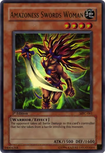 Amazoness Swords Woman (MFC-061), Magician's Force — Yu-Gi-Oh! card price