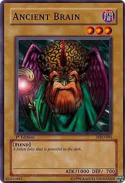 Ancient Brain (MRD-082), Metal Raiders — Yu-Gi-Oh! card price