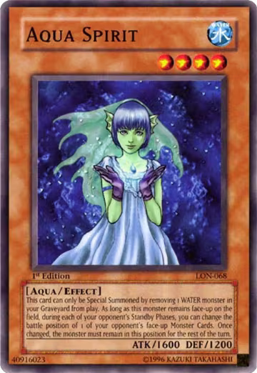 Aqua Spirit (LON-068), Labyrinth of Nightmare — Yu-Gi-Oh! card price