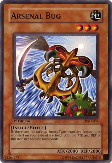 Arsenal Bug (PGD-007), Pharaonic Guardian — Yu-Gi-Oh! card price