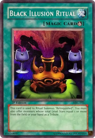 Black Illusion Ritual (MRL-051), Magic Ruler — Yu-Gi-Oh! card price