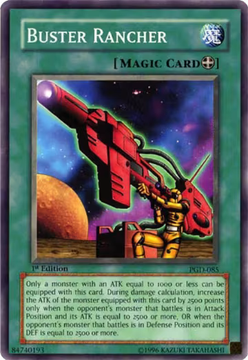 Buster Rancher (PGD-085), Pharaonic Guardian — Yu-Gi-Oh! card price