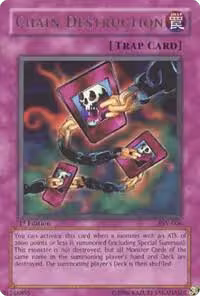 Chain Destruction (PSV-006), Pharaoh's Servant — Yu-Gi-Oh! card price