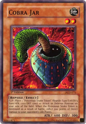 Cobra Jar (PGD-075), Pharaonic Guardian — Yu-Gi-Oh! card price