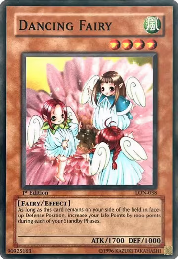 Dancing Fairy (LON-038), Labyrinth of Nightmare — Yu-Gi-Oh! card price