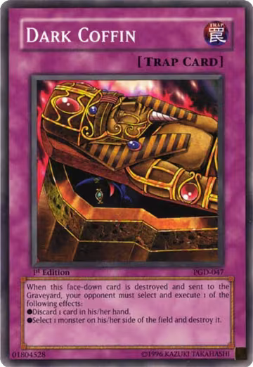 Dark Coffin (PGD-047), Pharaonic Guardian — Yu-Gi-Oh! card price