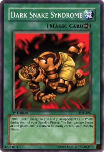 Dark Snake Syndrome (PGD-087), Pharaonic Guardian — Yu-Gi-Oh! card price