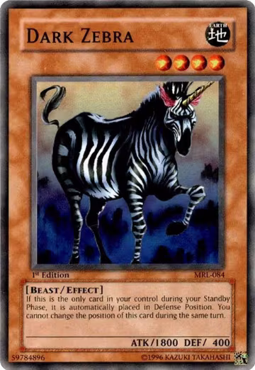 Dark Zebra (MRL-084), Magic Ruler — Yu-Gi-Oh! card price