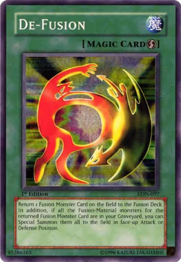 De-Fusion (LON-097), Labyrinth of Nightmare — Yu-Gi-Oh! card price