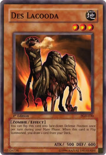 Des Lacooda (PGD-030), Pharaonic Guardian — Yu-Gi-Oh! card price