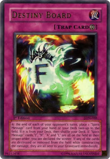 Destiny Board (LON-088), Labyrinth of Nightmare — Yu-Gi-Oh! card price