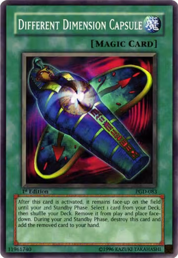 Different Dimension Capsule (PGD-083), Pharaonic Guardian — Yu-Gi-Oh! card price