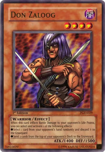 Don Zaloog (PGD-029), Pharaonic Guardian — Yu-Gi-Oh! card price