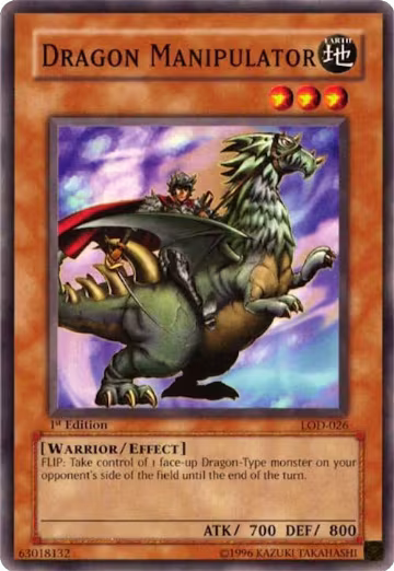 Dragon Manipulator (LOD-026), Legacy of Darkness — Yu-Gi-Oh! card price