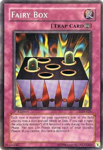 Fairy Box (LON-024), Labyrinth of Nightmare — Yu-Gi-Oh! card price