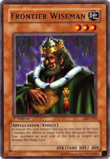 Frontier Wiseman (LOD-022), Legacy of Darkness — Yu-Gi-Oh! card price
