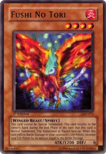 Fushi No Tori (LOD-072), Legacy of Darkness — Yu-Gi-Oh! card price