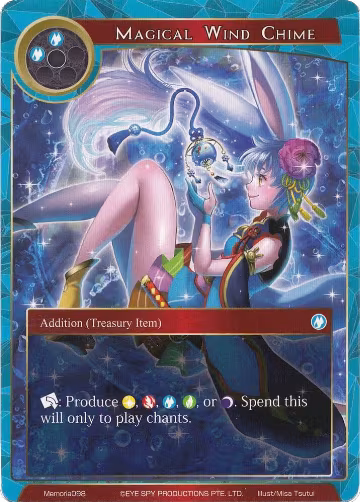 Magical Wind Chime (Memoria098), Alice Origin Memoria Cards — Force of Will card price