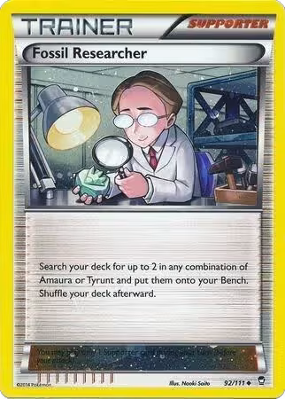 Fossil Researcher - 92/111 (Cosmos Holo) (092/111), Miscellaneous Cards & Products — Pokémon card price