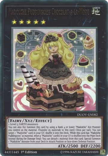 Madolche Puddingcess Chocolat-a-la-Mode (DUOV-EN082), Duel Overload — Yu-Gi-Oh! card price