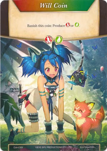 Will Coin - Coin-030 - Pricia (Coin-030), Alice Origin II — Force of Will card price