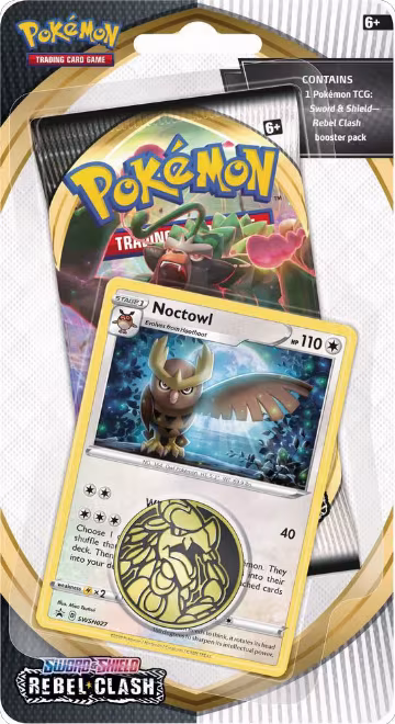 Rebel Clash Single Pack Blister [Noctowl], Rebel Clash — Pokémon sealed product price