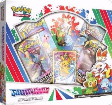 Sword & Shield Figure Collection, Rebel Clash — Pokémon sealed product price