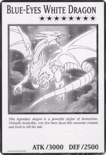 Blue-Eyes White Dragon (Oversized) — card price