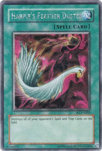 Harpie's Feather Duster (WC4-E003), World Championship 2004: GBA Promo — Yu-Gi-Oh! card price