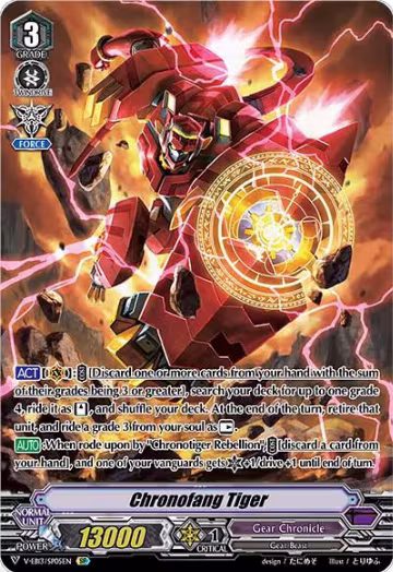 Chronofang Tiger (SP) (V-EB13/SP05EN), V-EB13: The Astral Force — Vanguard card price