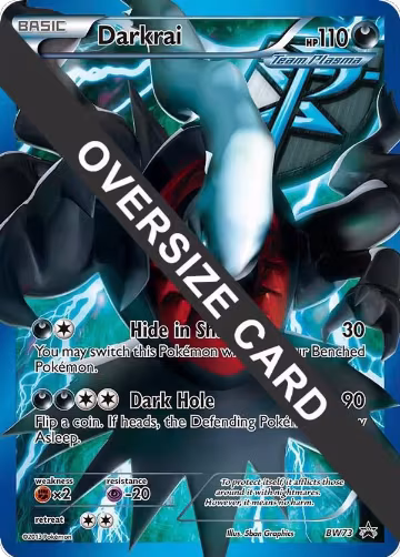 Darkrai - BW73 (BW Black Star Promos) (BW73), Jumbo Cards — Pokémon card price