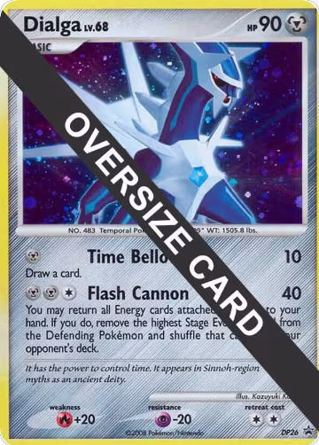 Dialga - DP26 (DP Black Star Promo) (DP26), Jumbo Cards — Pokémon card price