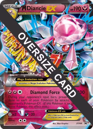 M Diancie EX - XY44 (XY44), Jumbo Cards — Pokémon card price
