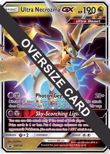 Ultra Necrozma GX - SM126 (SM126), Jumbo Cards — Pokémon card price