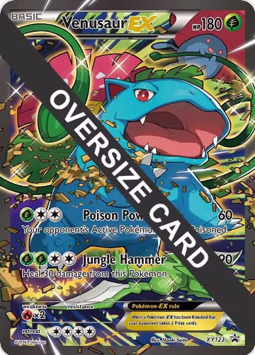 Venusaur EX - XY123 (XY123), Jumbo Cards — Pokémon card price