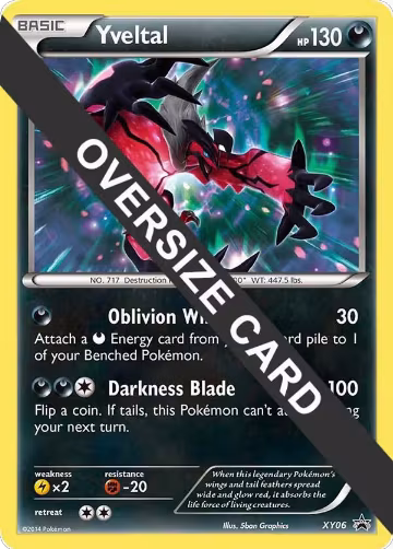 Yveltal - XY06 (XY06), Jumbo Cards — Pokémon card price