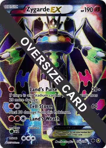 Zygarde EX - 54a/124 (054a/124), Jumbo Cards — Pokémon card price