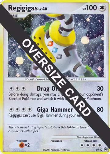 Regigigas - DP40 (DP40), Jumbo Cards — Pokémon card price