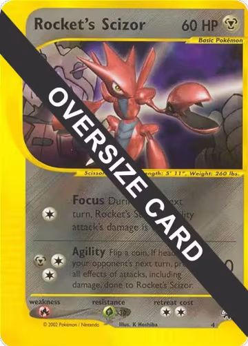 Rocket's Scizor - 4 (004), Jumbo Cards — Pokémon card price